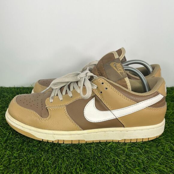 Nike Dunk Low Retro Shoes - Judge Grey / Two Toned Brown Men size 8 - Picture 1 of 10